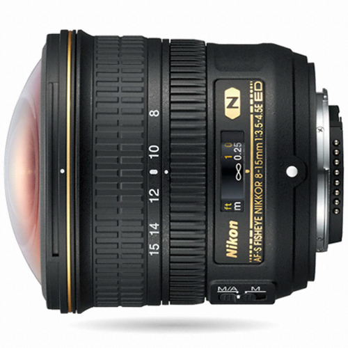 ���� ���ڸ� AF-S Fisheye NIKKOR 8-15mm F3.5-4.5E ED