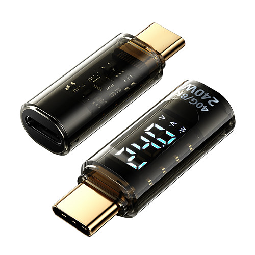 SooPii GD15 USB4 Type C to C 젠더_이미지
