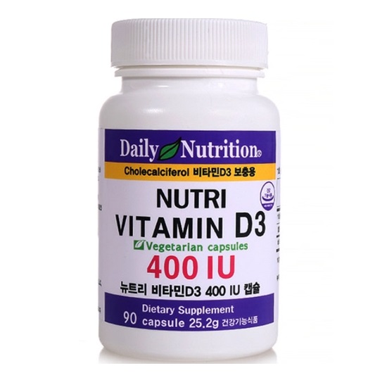 네이처스플러스 뉴트리 비타민D3 400IU 90정 (4개)