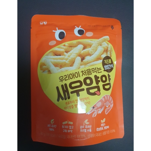 남양유업 우리아이 처음먹는 새우얌얌 40g (2개)