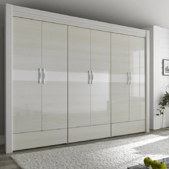 퍼니하우스 아니마 10자 키높이 겉서랍형 옷장세트 3000_이미지