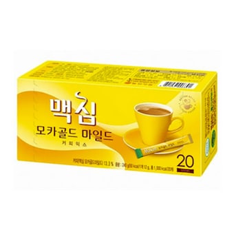 동서식품 <b>맥심</b> <b>모카</b><b>골드</b> 마일드 커피믹스 스틱 20개입