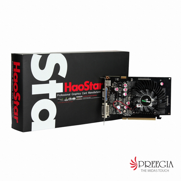 HAOSTAR 지포스 9500GT Ostar 파란 D2 512MB_이미지
