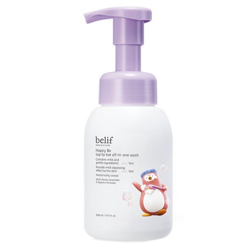빌리프 해피 보 탑투토 올인원 워시 300ml (1개)_이미지