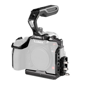 스몰리그 5503 파나소닉 DC-S1R II,S1 II,S1 IIE용 블랙맘바 케이지 키트