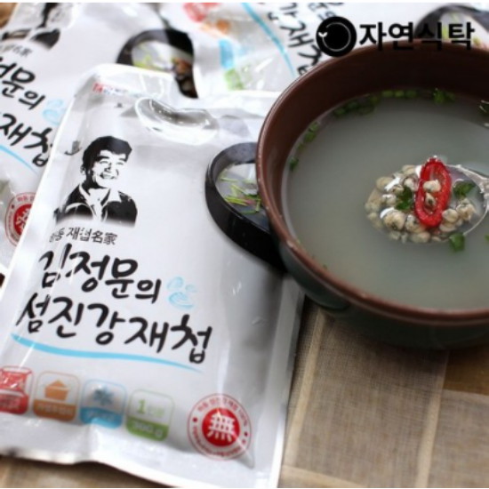 김정문의 하동 섬진강 재첩국 500g (10개)_이미지