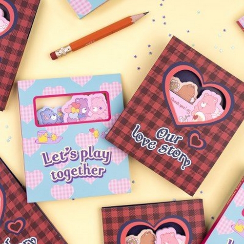 루카랩 케어베어 점착식 메모북