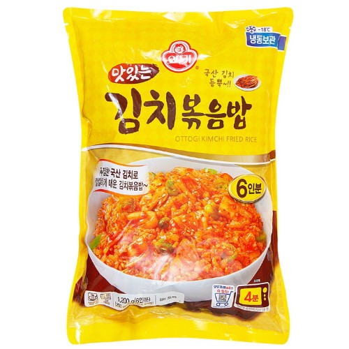 오뚜기 맛있는 김치볶음밥 6인분 1.2kg (1개)_이미지