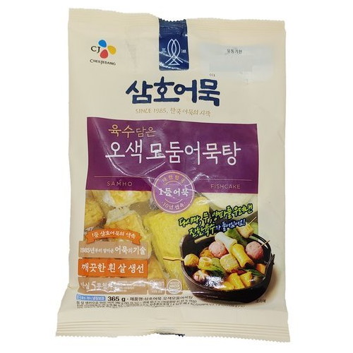 CJ제일제당 삼호 삼호어묵 오색어묵탕 365g