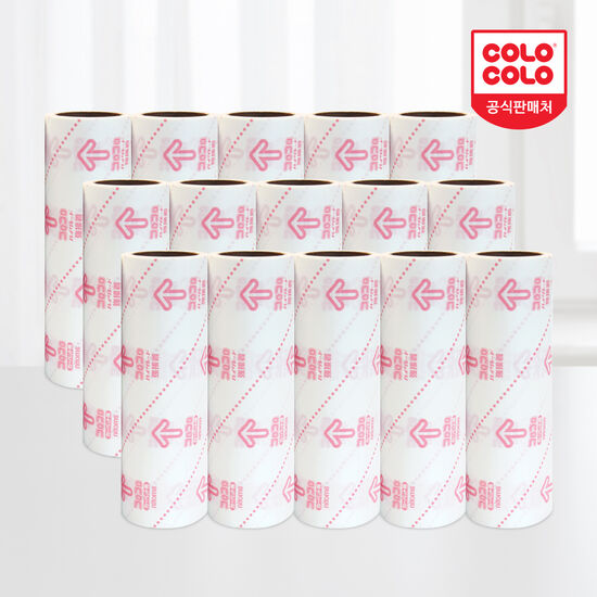 니톰스코리아 고로고로 고로고로 테이프클리너 초강력 리필 8m 1롤 (15개)_이미지