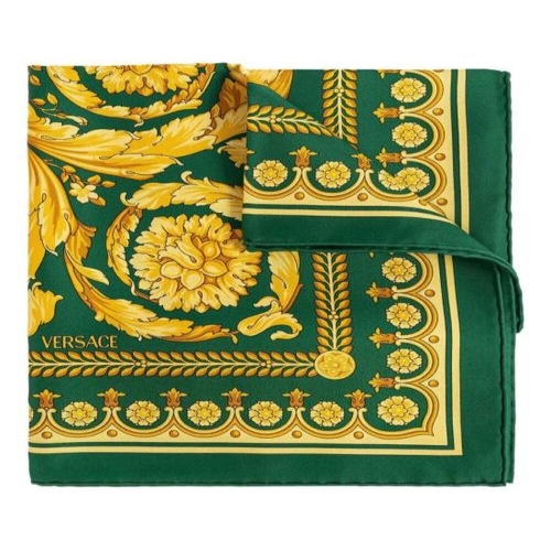 베르사체 머플러 스카프 1001600 1A04577 5GD10 EMERALD GOLD