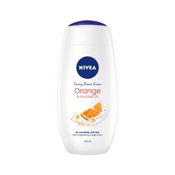 오렌지 아보카도 오일 샤워 크림 샤워젤 바디워시 250ml