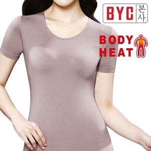 보디히트 U넥 여 반팔T 9호 BYQ0564