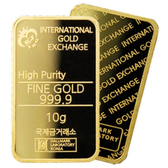 국제금거래소 프레스 골드바 10g_이미지