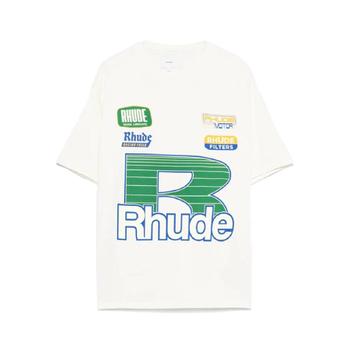 루드 그래픽 프린트 로고 디테일 티셔츠 RHPF25TT11012 T_이미지