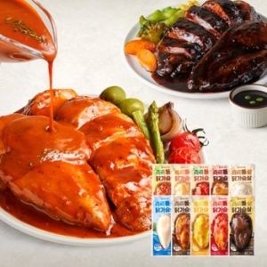 촉촉통살 닭가슴살 10종 10팩