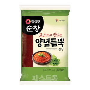청정원 순창 양념 듬뿍 쌈장 리필 500g (1개)_이미지