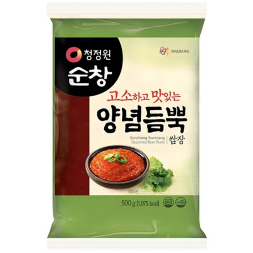 청정원 순창 양념 듬뿍 쌈장 리필 500g (1개)_이미지