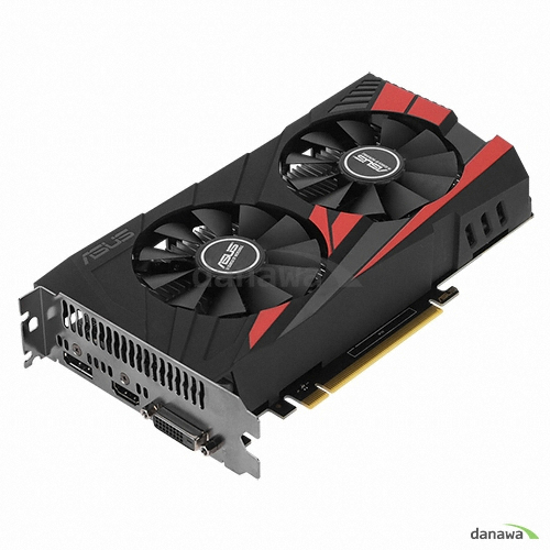ASUS EX 지포스 GTX1050 O2G D5 2GB 이엠텍_이미지