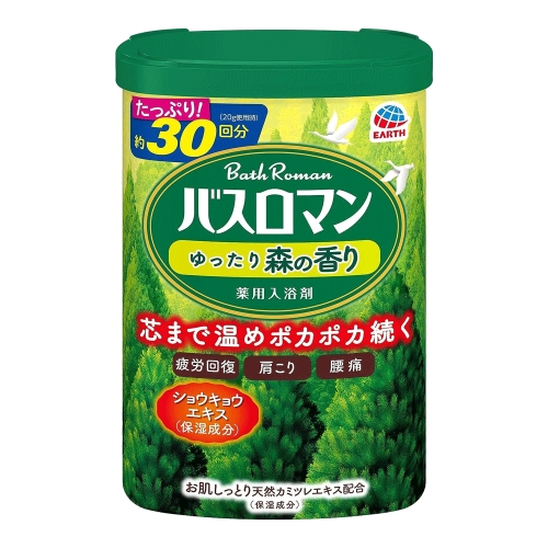 바스로망 입욕제 산림 숲향 600g (1개)_이미지