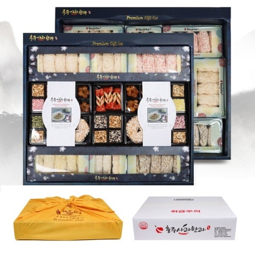충주사과한과 사과 한과 선물세트 4호 840g [1개]