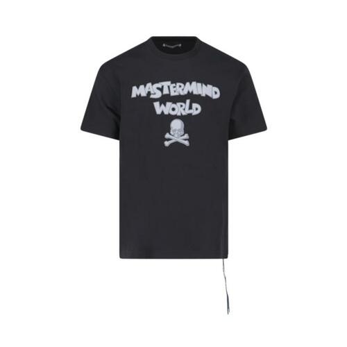 마스터마인드 긴팔 티셔츠 MW23S11TS040 017 BLACK