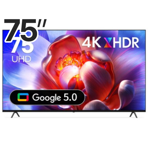 아바 스마트 PRO 75 UHD 구글 5.0 TV 이동형 패키지