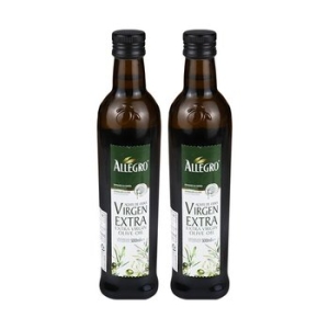 알레그로 스페인 냉압착 유기농 엑스트라버진 올리브오일 500ml (2개)