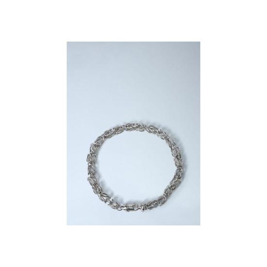 토템 여성 Byzantine Link Statement Collar Necklace tot0263095sil