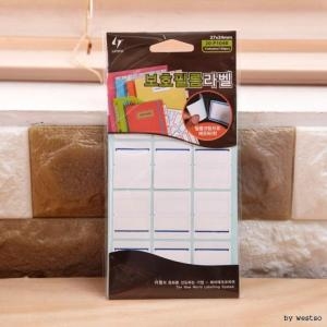 레이테크코리아 레이테크 견출지 보호필름 라벨 20-P104B (13매)_이미지