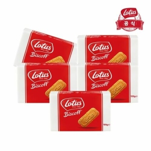 로투스 비스코프 비스켓 125g 5개_이미지
