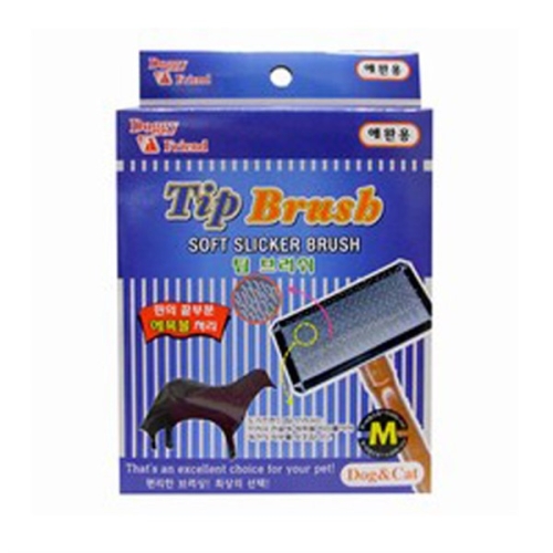 도기프렌드 슬리커 팁브러쉬(M)이미지입니다. 누르면 해당 게시물로 새창이동합니다.