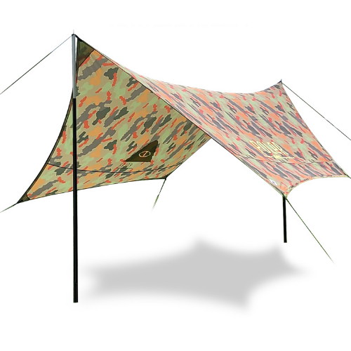 폴러스터프 어드벤처 캐노피 카모 머스타드 (475x420cm)_이미지