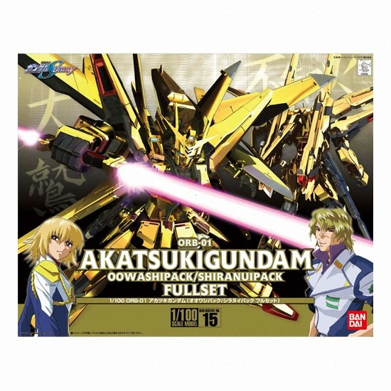 반다이 ㅤ[무등급] 1/100 아카츠키 건담 풀 세트_이미지