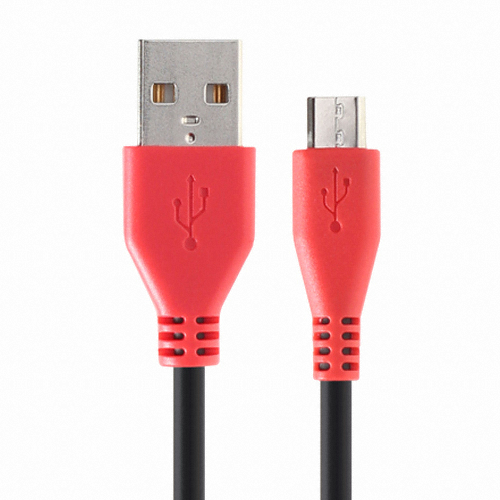 강원전자 NETmate 마이크로5핀 2.1A 고속충전 케이블 NMC-FMB (0.3m)_이미지