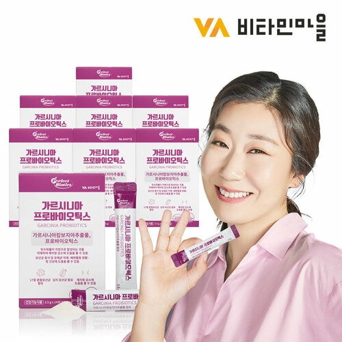 비타민마을 퍼펙트바이오틱스 가르시니아 프로바이오틱스 3.5g 14포 (8개)