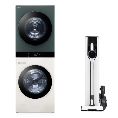 LG전자 트롬 오브제컬렉션 워시타워 WL21EGZU + 청소기 AX948BHE