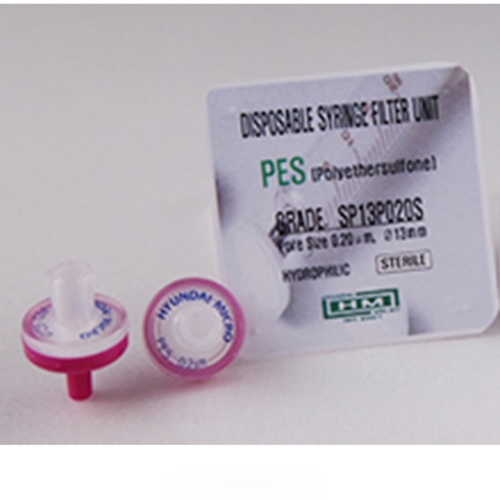 오피스안 Syringe Filter PES Polyethersulfone 25mm PES 친수성 멸균시린지필터 1pcs SP25P0.._이미지