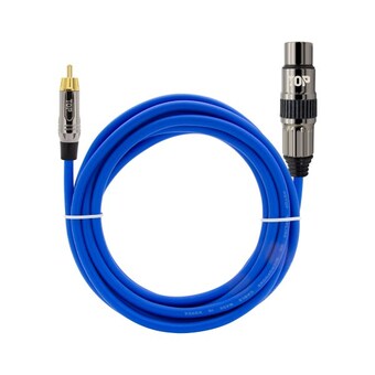 탑라인에이치디 HDTOP RCA to <b>XLR</b> MF 메탈블루 <b>케이블</b>