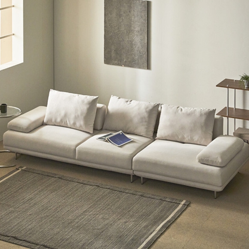 파로마 데즐링 스윙 무빙 팔걸이 패브릭 소파 4인용 (스툴제외)