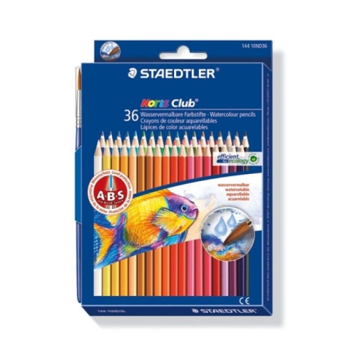 노리스클럽 수채색연필 36색 144 10ND36