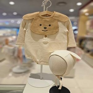 블루독베이비 hu 25.FW신상 IV 멍멍3SET바디수트 45A70-676-01 우주복 바디슈트 보넷세트 외출슈트 선물