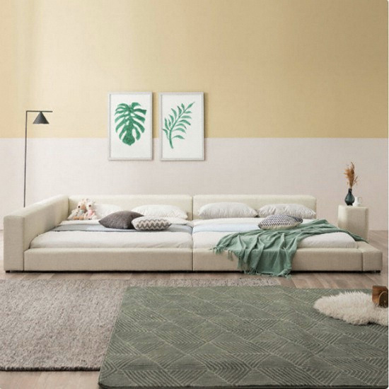 아씨방 안전 밸런스 2.9m 패밀리침대 SS+Q (매트별도)_이미지