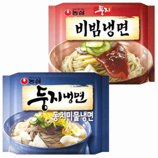 농심 둥지냉면 2종 (32개)