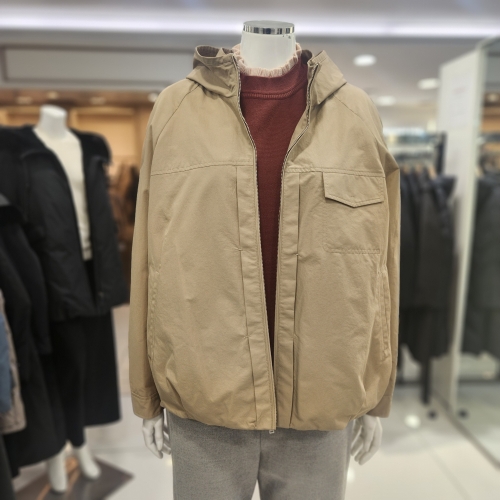 반후드 패딩 자켓 Z6A3O201-1 -BE_BP