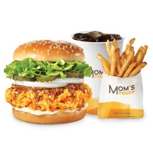 맘스터치 맘스터치 싸이버거 세트 (세트)_이미지