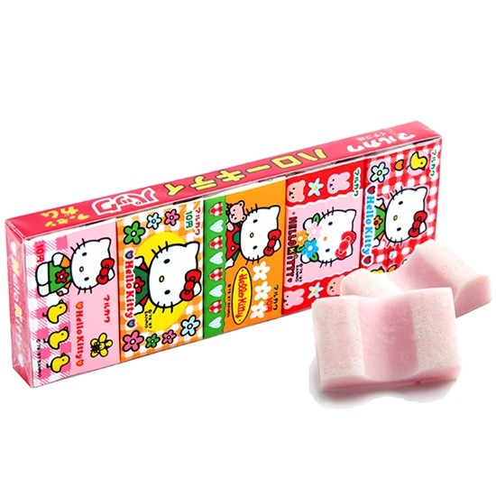 마루가와제과 헬로키티 풍선껌 27.5g (10개)_이미지