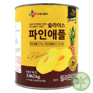 CJ프레시웨이 이츠웰 프리미엄 <b>파인애플</b> 슬라이스 3062g