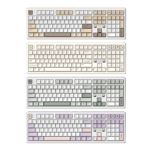 프리플로우 F1 PRO MAX ART 유무선 기계식 (치즈냥)_이미지