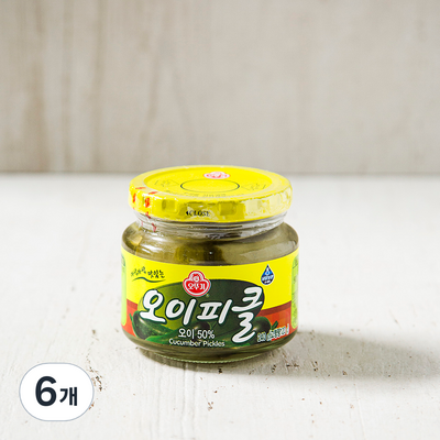 오뚜기 아삭아삭 맛있는 오이피클 240g (6개)_이미지
